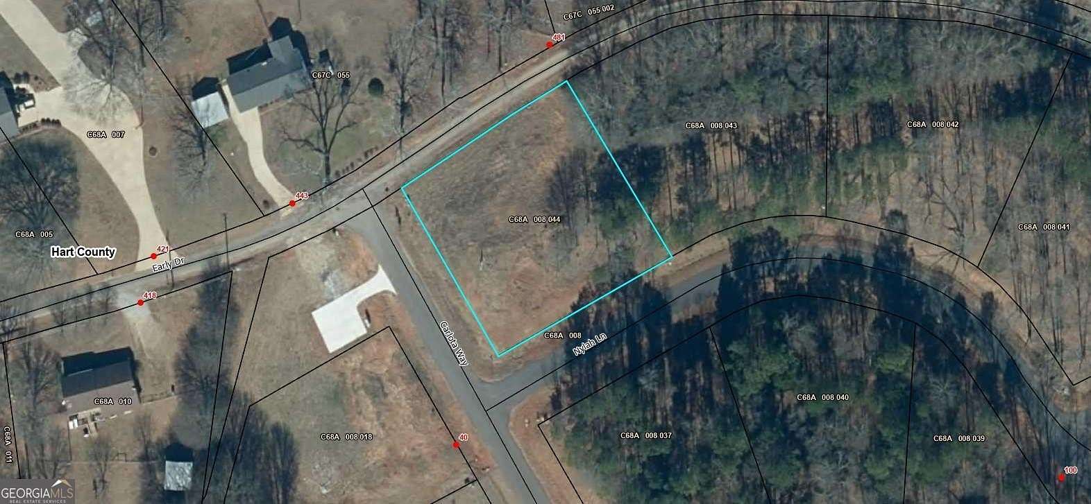 0.52 Acres of Residential Land for Sale in Hartwell, Georgia