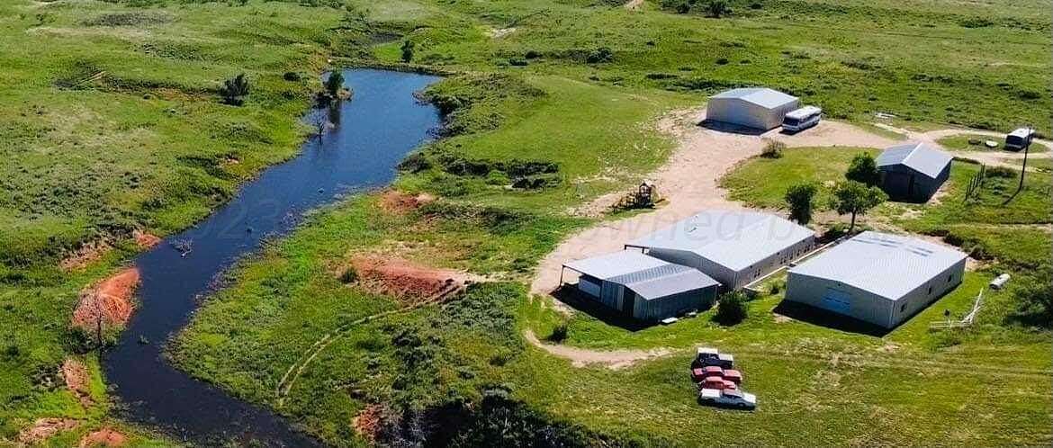 32 Acres of Land with Home for Sale in Fritch, Texas