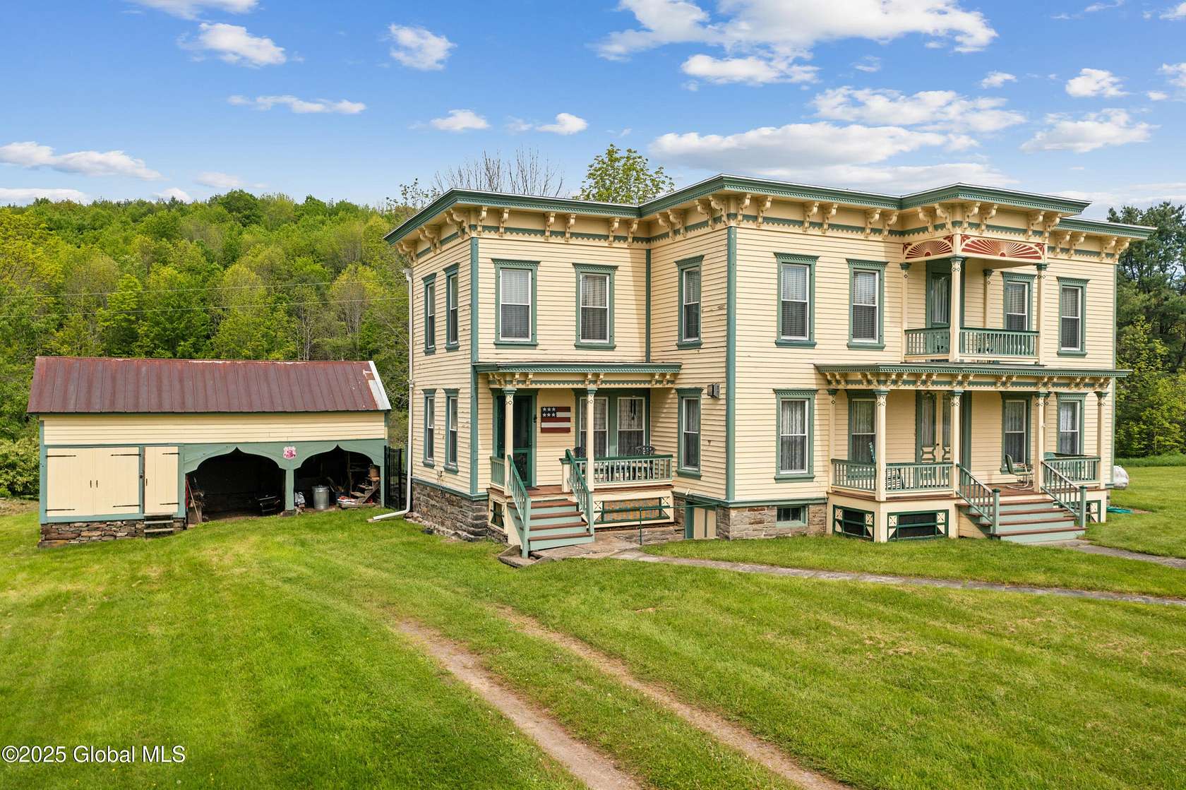 20.7 Acres of Land with Home for Sale in Gilboa, New York