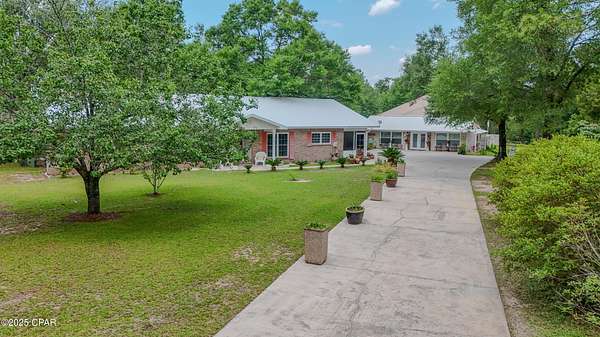 9.83 Acres of Land with Home for Sale in Chipley, Florida