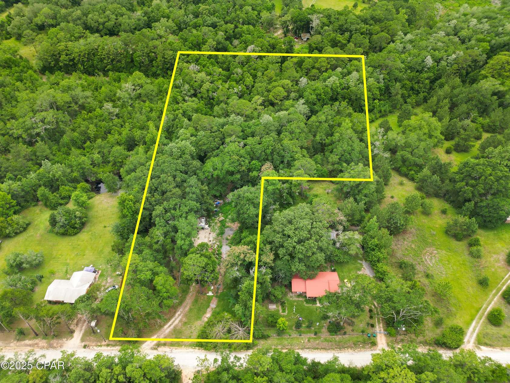 4 Acres of Residential Land with Home for Sale in Bonifay, Florida