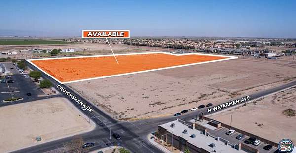 18.5 Acres of Mixed-Use Land for Sale in El Centro, California