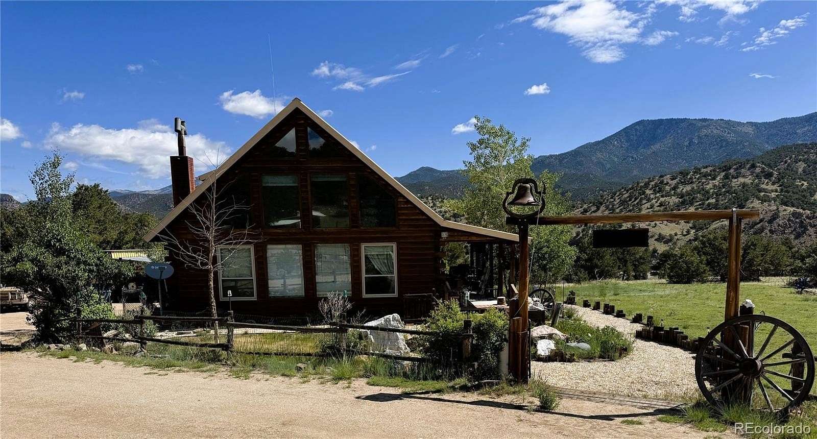 10.4 Acres of Land with Home for Sale in Howard, Colorado