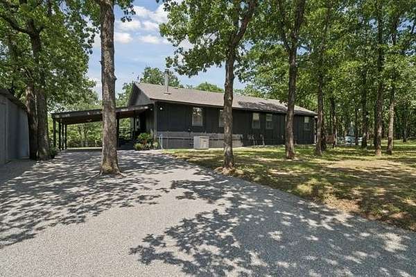 5 Acres of Residential Land with Home for Sale in Mannford, Oklahoma