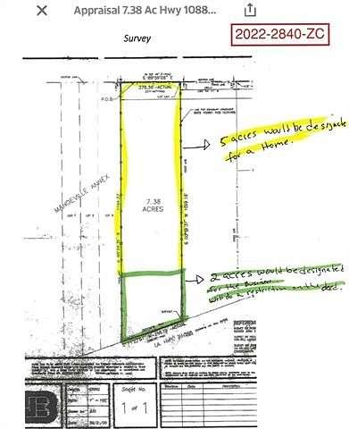 7.38 Acres of Mixed-Use Land for Sale in Mandeville, Louisiana