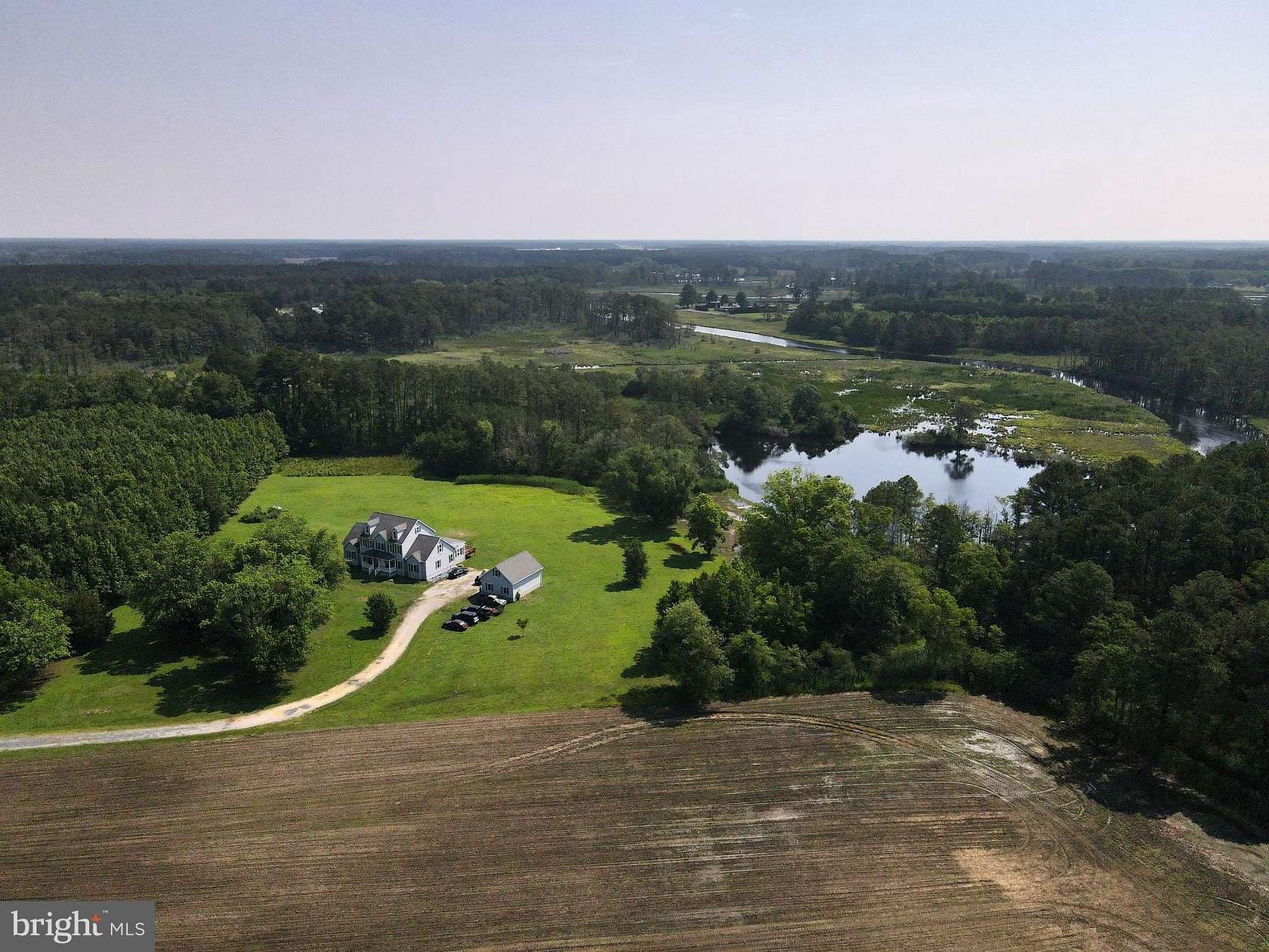 6.33 Acres of Residential Land with Home for Sale in Marion, Maryland