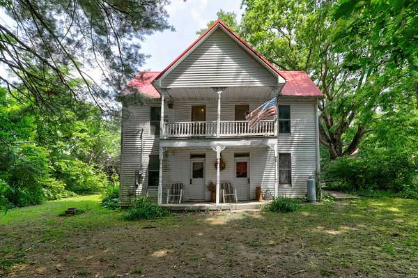 7 Acres of Residential Land with Home for Sale in Birdseye, Indiana