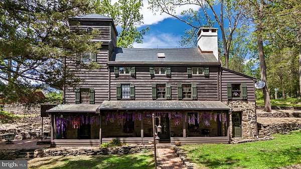 6 Acres of Residential Land with Home for Sale in Stockton, New Jersey