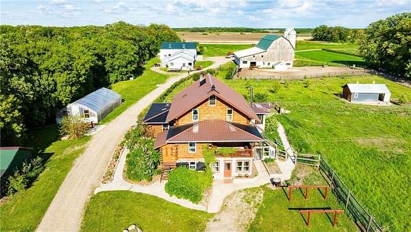 40 Acres of Land with Home for Sale in Fertile, Minnesota