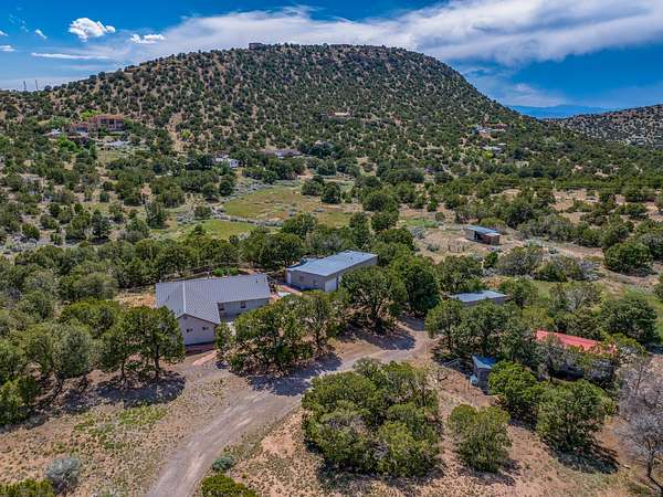 5 Acres of Residential Land with Home for Sale in Santa Fe, New Mexico