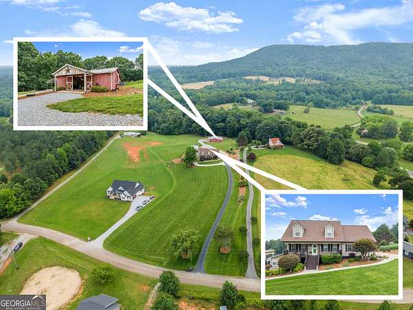 4 Acres of Residential Land with Home for Sale in Lula, Georgia