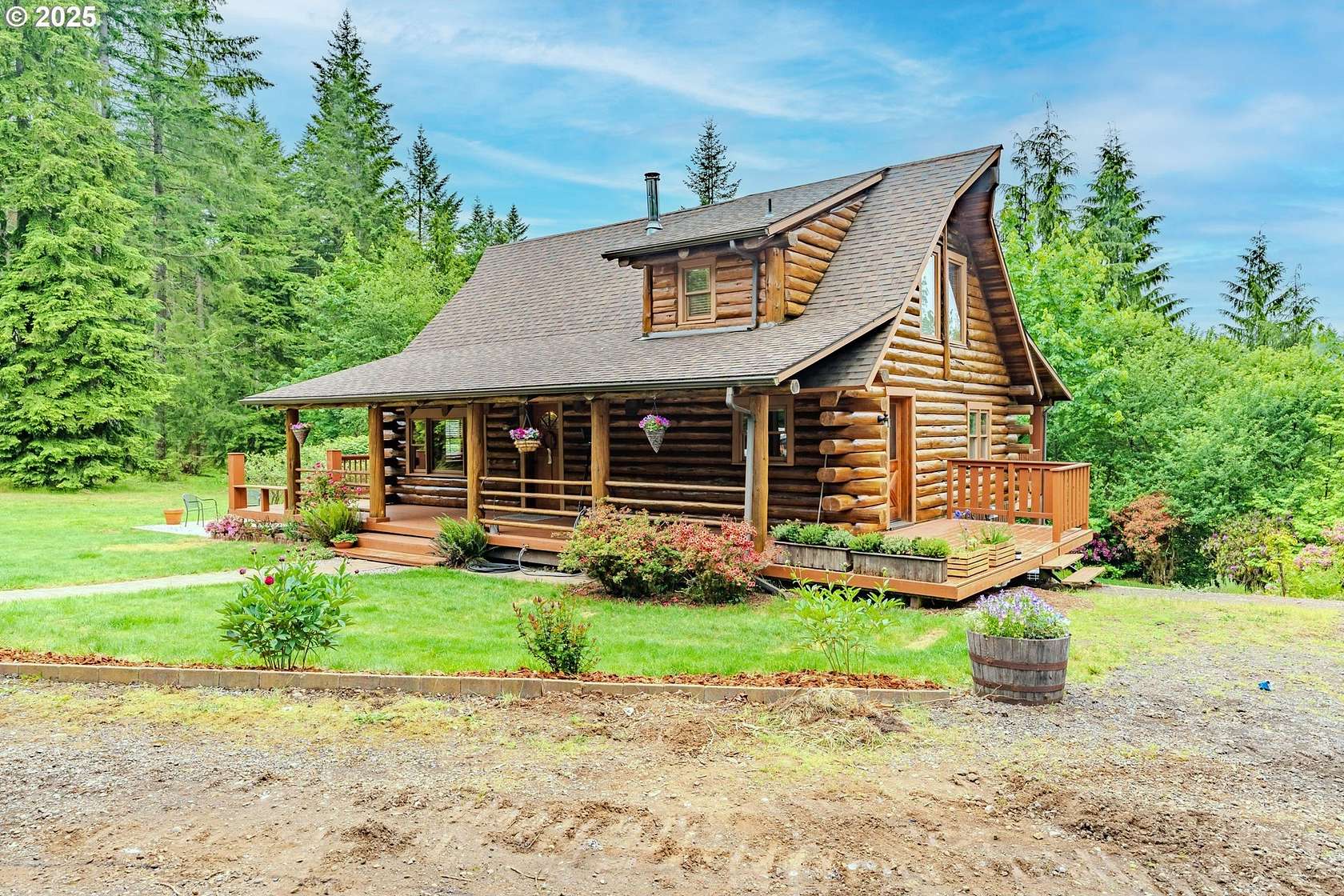 10.7 Acres of Land with Home for Sale in Corbett, Oregon