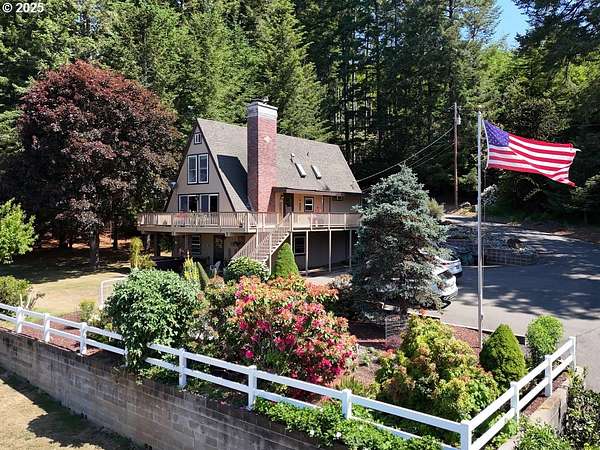 5 Acres of Land with Home for Sale in Brookings, Oregon