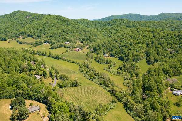 65 Acres of Agricultural Land with Home for Sale in Lovingston, Virginia