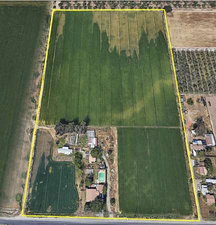 19 Acres of Land with Home for Sale in Visalia, California