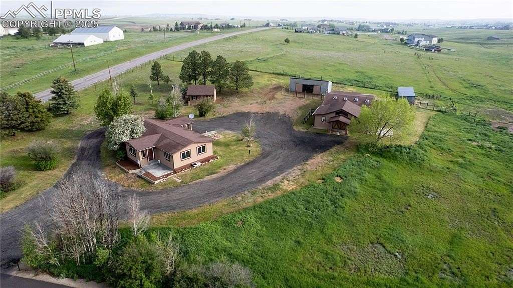 5 Acres of Land with Home for Sale in Colorado Springs, Colorado