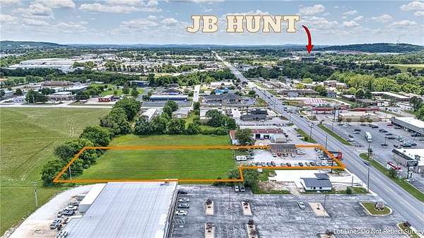2.1 Acres of Improved Commercial Land for Sale in Lowell, Arkansas