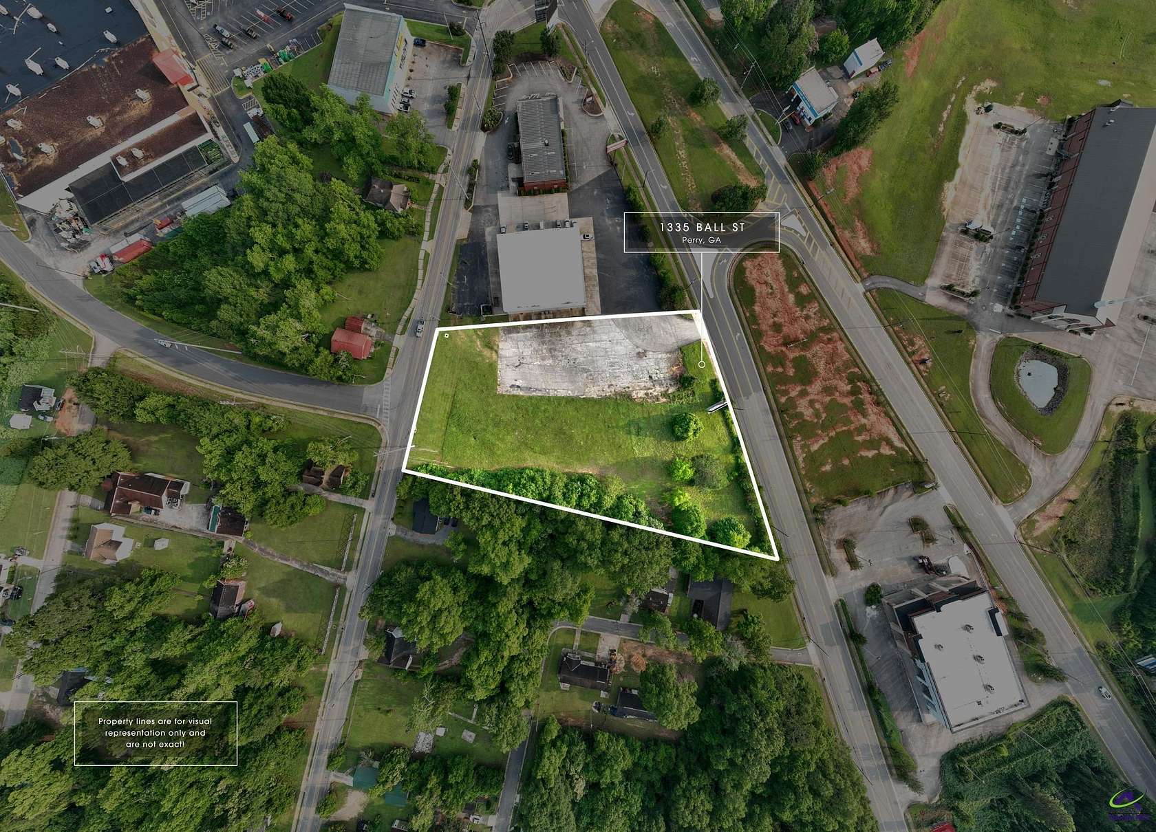2.32 Acres of Commercial Land for Sale in Perry, Georgia