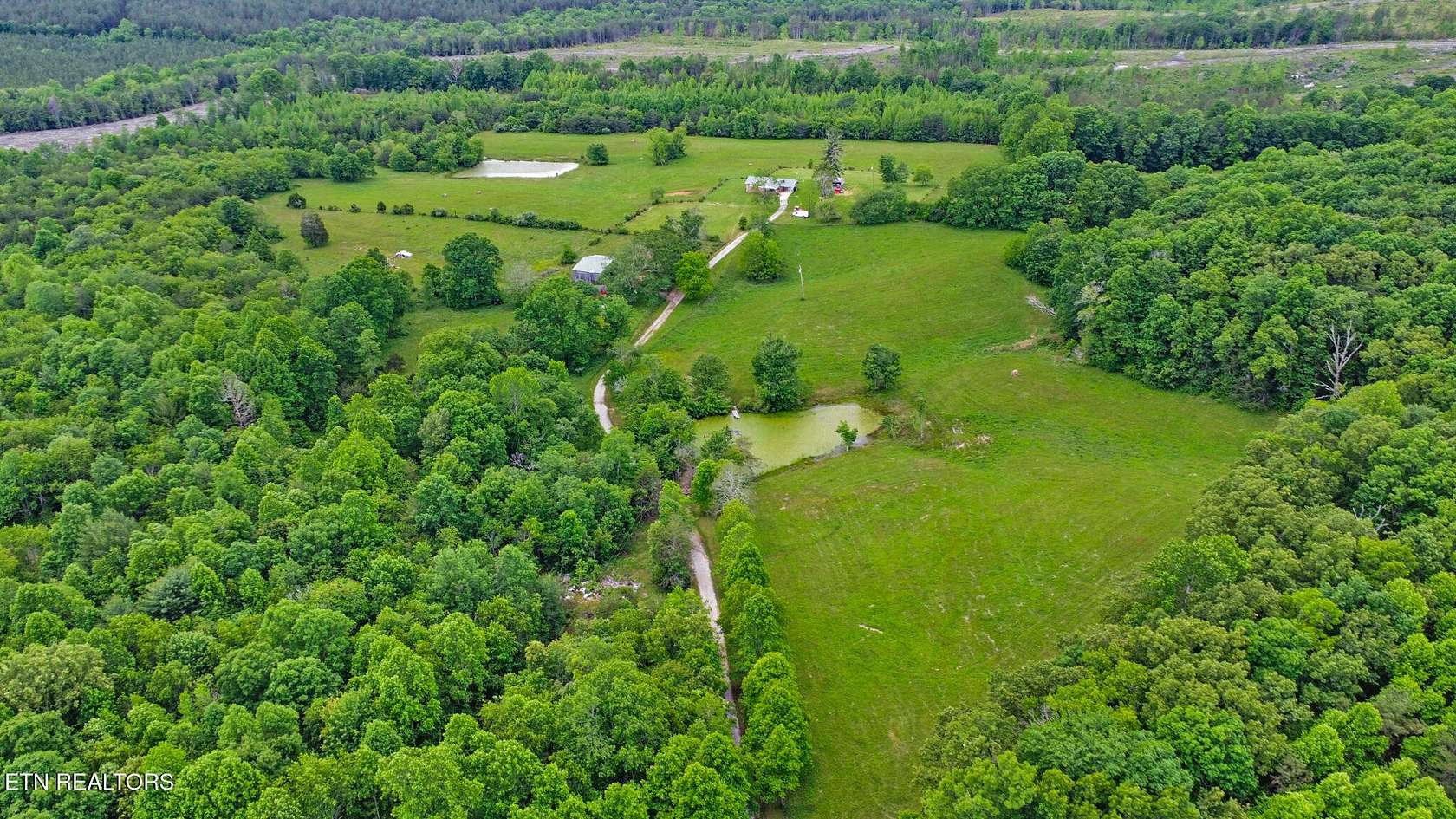 89.2 Acres of Land with Home for Sale in Crossville, Tennessee