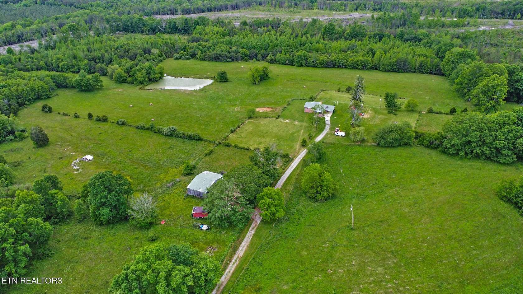 89.2 Acres of Land with Home for Sale in Crossville, Tennessee