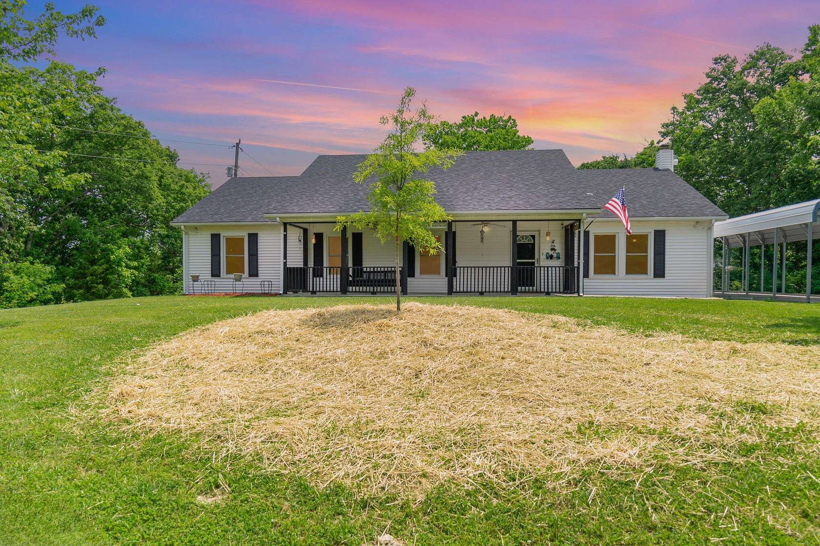 21.2 Acres of Recreational Land with Home for Sale in Owenton, Kentucky