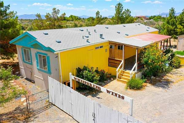 2.13 Acres of Residential Land with Home for Sale in Pahrump, Nevada