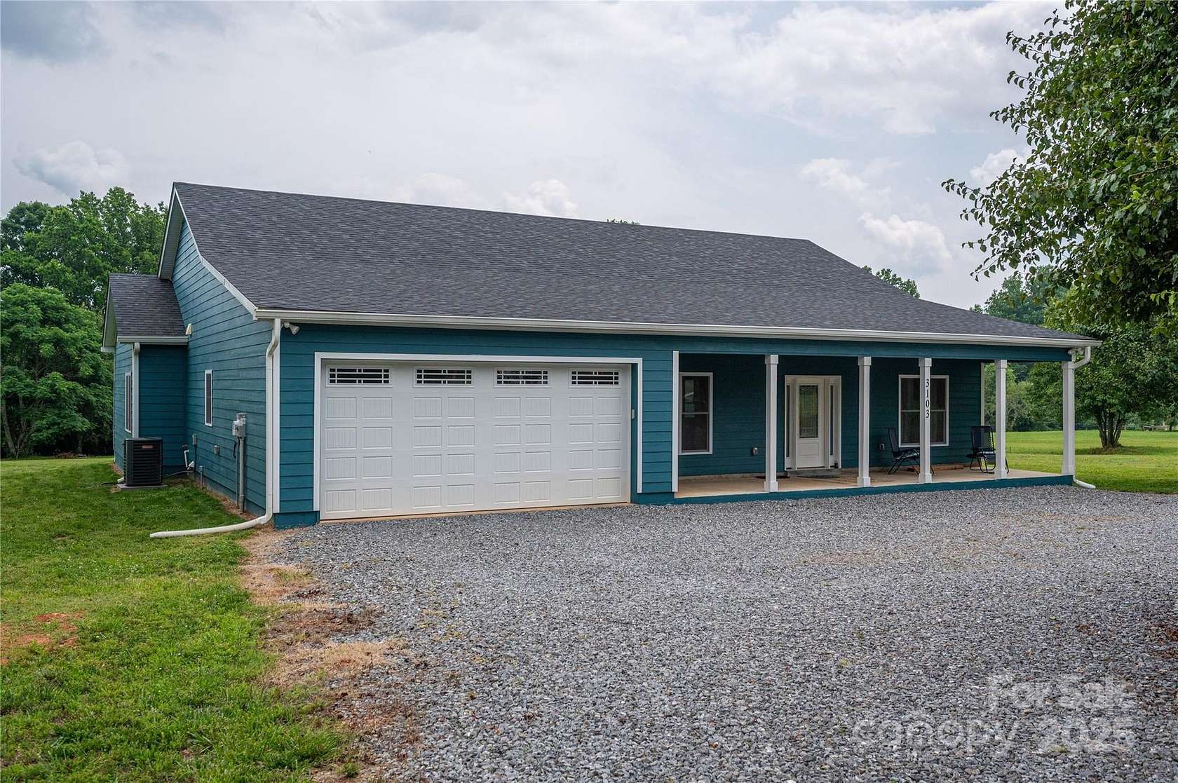 2.57 Acres of Residential Land with Home for Sale in Crouse, North Carolina