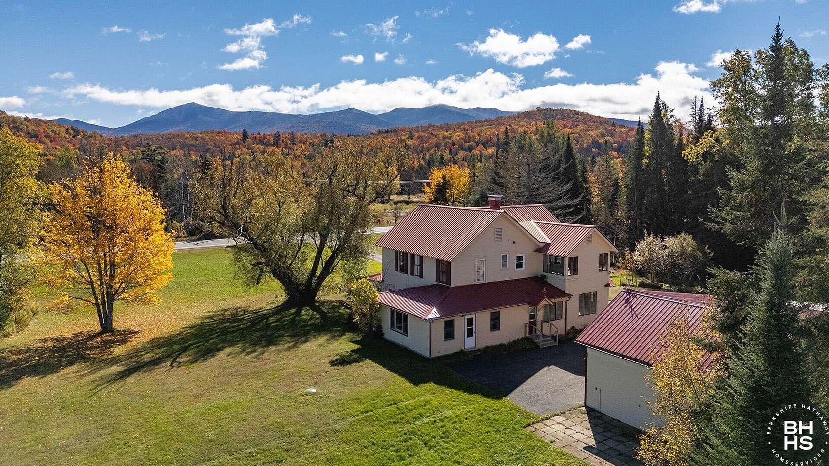 9.1 Acres of Land with Home for Sale in Saranac Lake, New York