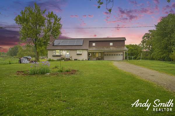 11.7 Acres of Land with Home for Sale in Farwell, Michigan