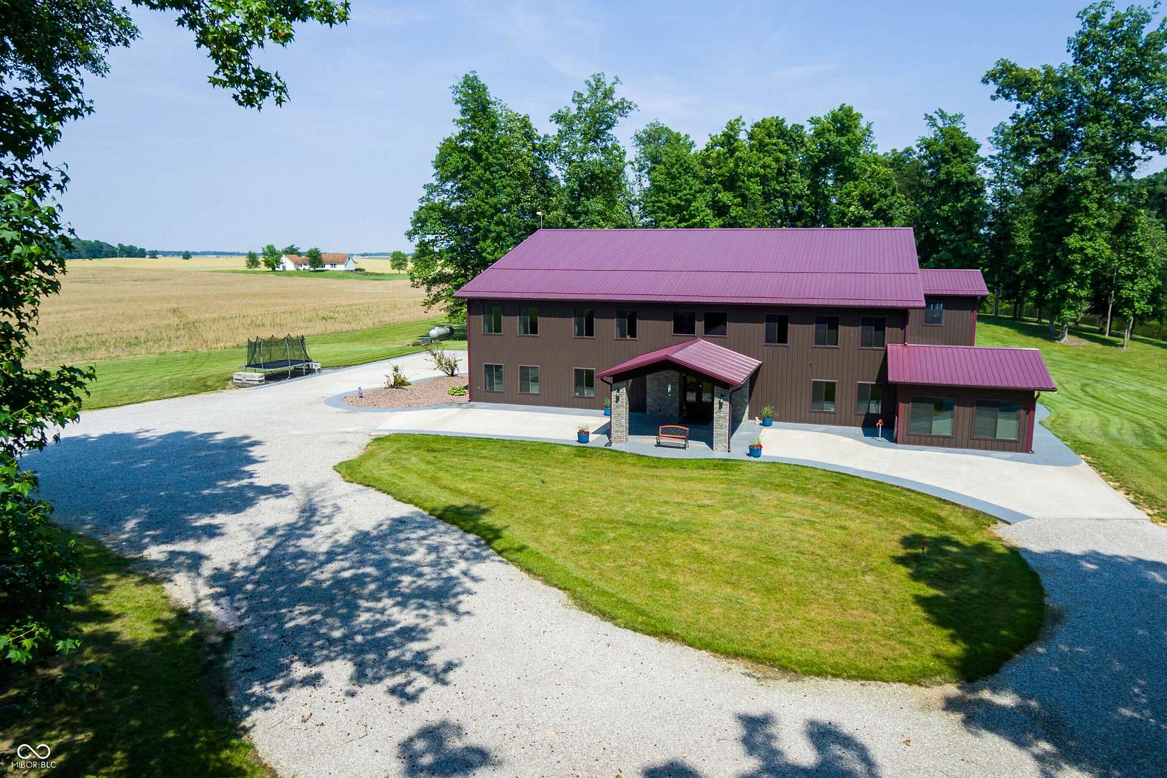 9.66 Acres of Residential Land with Home for Sale in Elizabethtown, Indiana