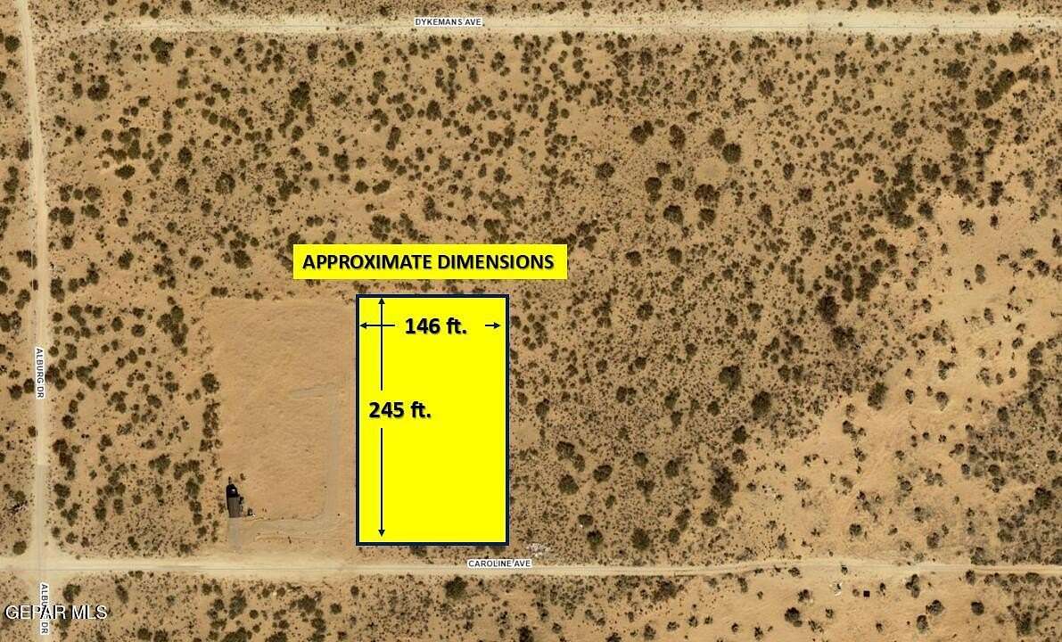 0.83 Acres of Residential Land for Sale in El Paso, Texas
