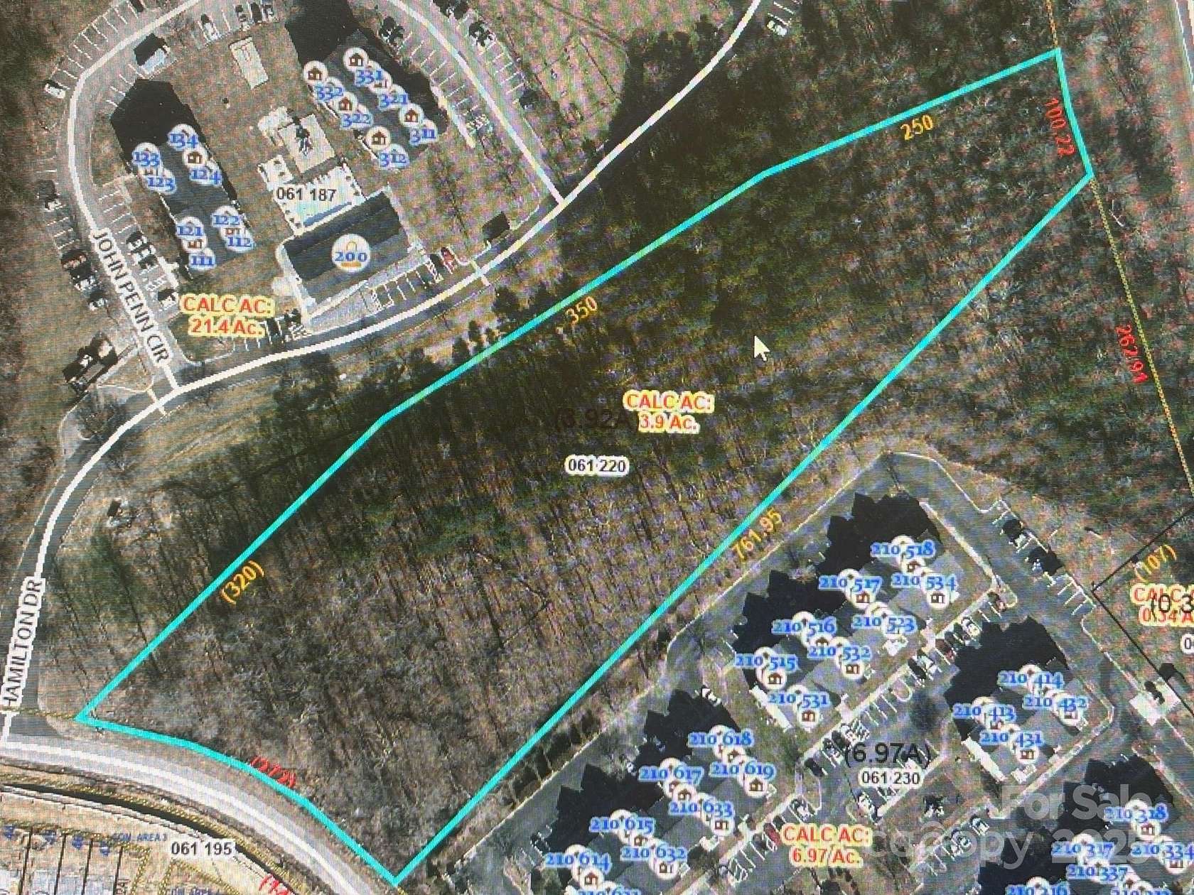 4 Acres of Commercial Land for Sale in Salisbury, North Carolina