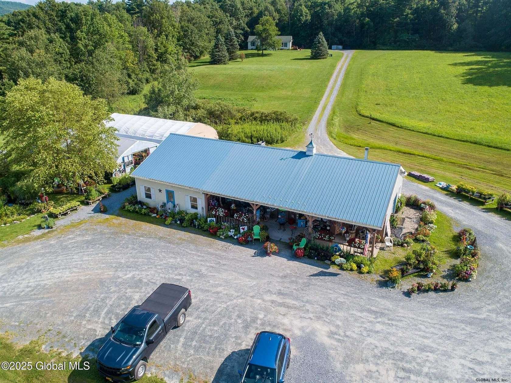 9.86 Acres of Land with Home for Sale in Hoosick Falls, New York