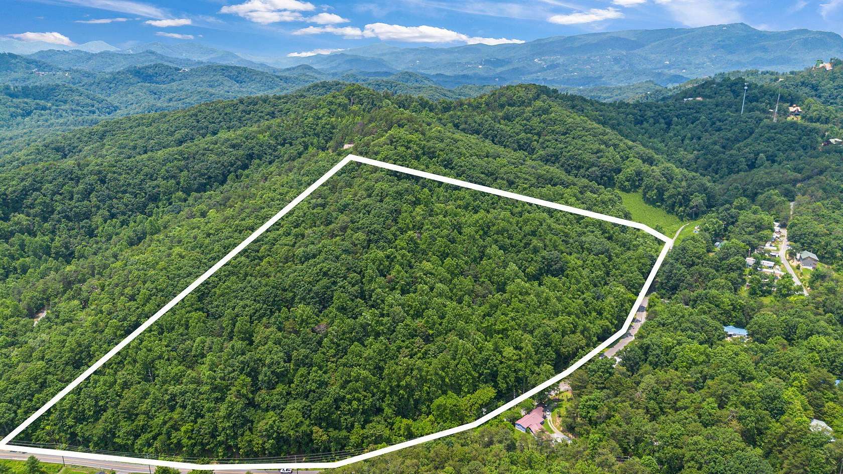 16 Acres of Recreational Land for Sale in Pigeon Forge, Tennessee