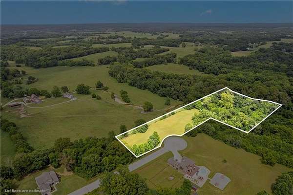 5.29 Acres of Residential Land for Sale in Pea Ridge, Arkansas