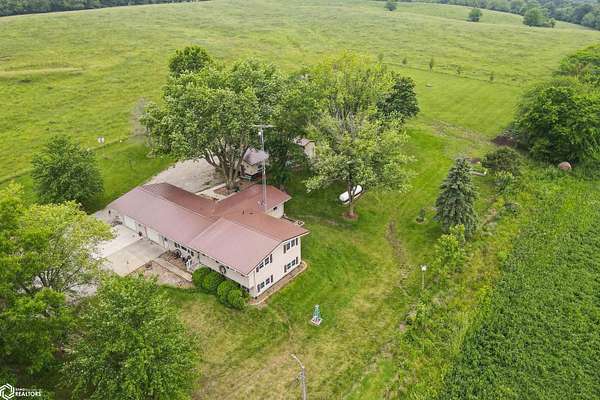 2.5 Acres of Residential Land with Home for Sale in Centerville, Iowa
