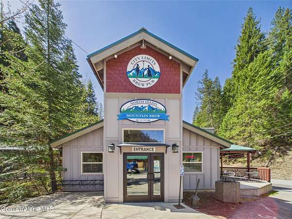 7.9 Acres of Improved Commercial Land for Sale in Wallace, Idaho