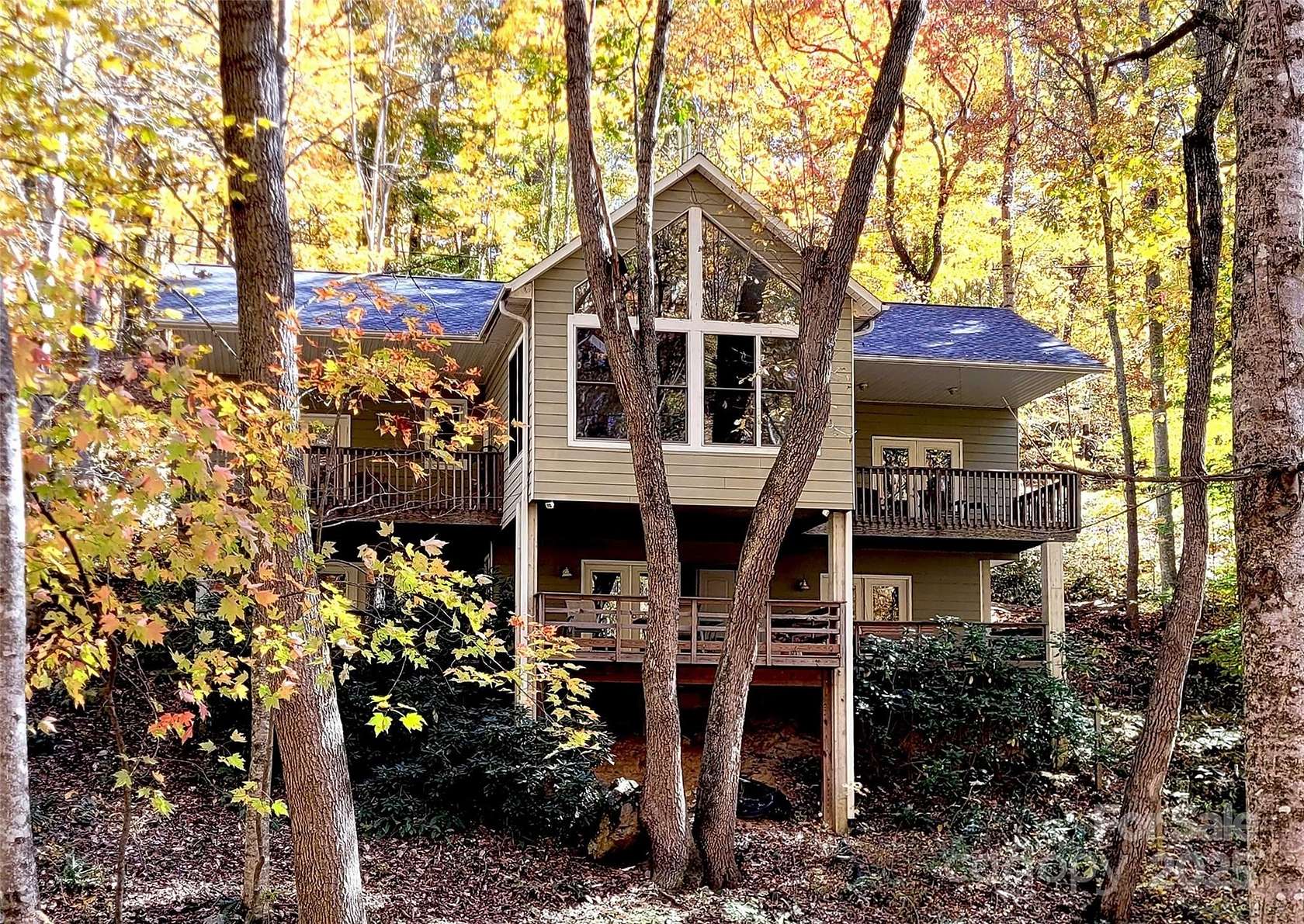 2.84 Acres of Residential Land with Home for Sale in Waynesville, North Carolina