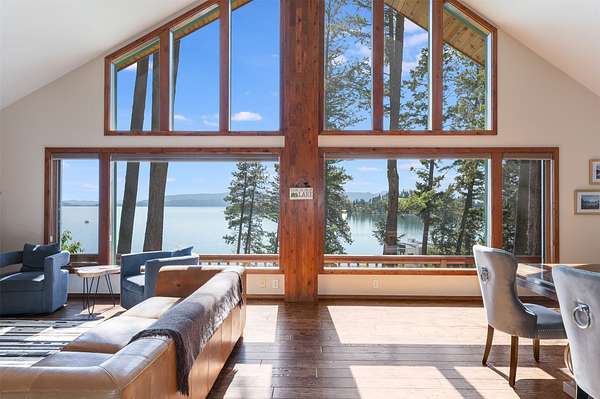 14.7 Acres of Land with Home for Sale in Bigfork, Montana