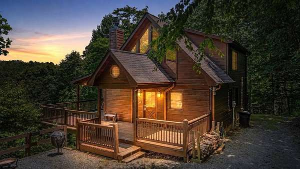 2 Acres of Land with Home for Sale in Mineral Bluff, Georgia