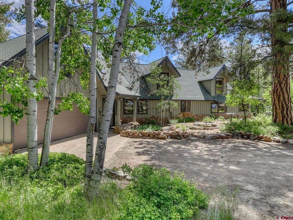 4 Acres of Residential Land with Home for Sale in Pagosa Springs, Colorado