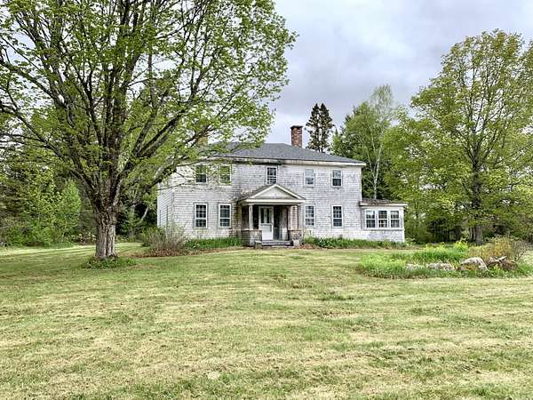 15 Acres of Land with Home for Sale in Cathance Township, Maine