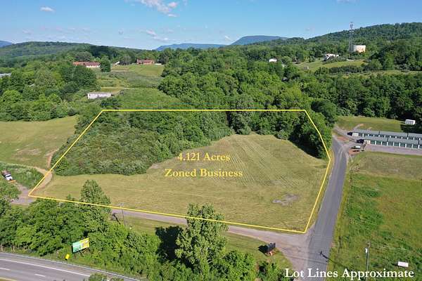 4.12 Acres of Commercial Land for Sale in Lexington, Virginia