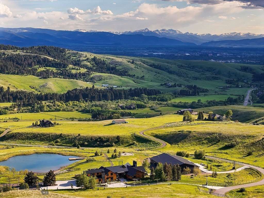 36.4 Acres of Recreational Land with Home for Sale in Bozeman, Montana