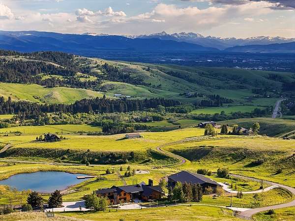 36.4 Acres of Recreational Land with Home for Sale in Bozeman, Montana