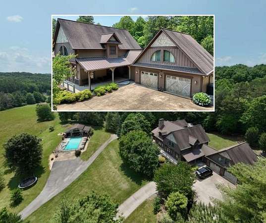 9.62 Acres of Residential Land with Home for Sale in Murphy, North Carolina