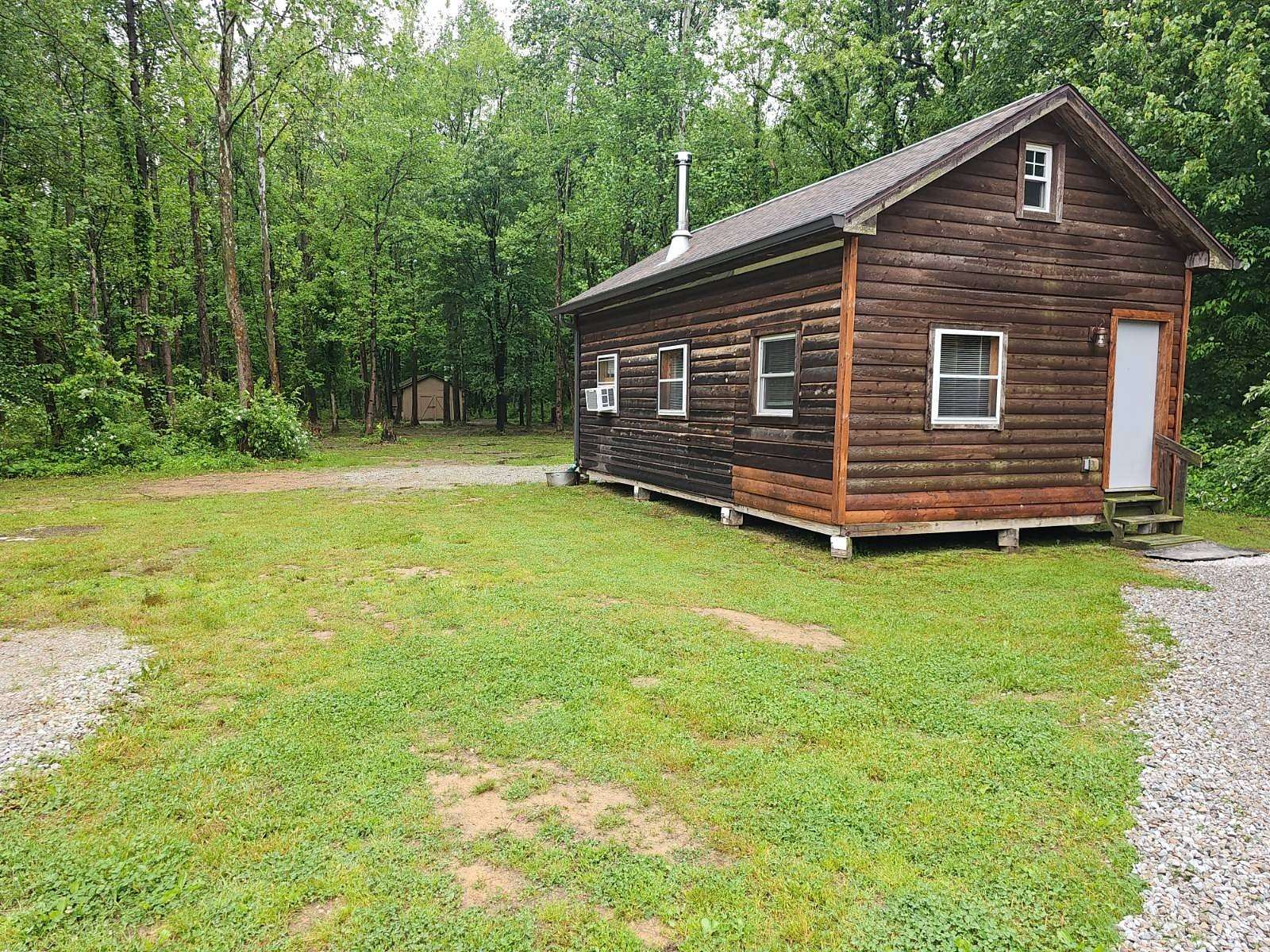 5 Acres of Residential Land with Home for Sale in Laurel, Indiana