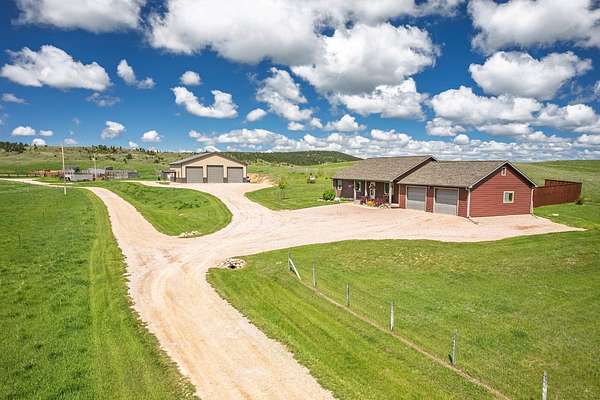 78 Acres of Agricultural Land with Home for Sale in Sundance, Wyoming