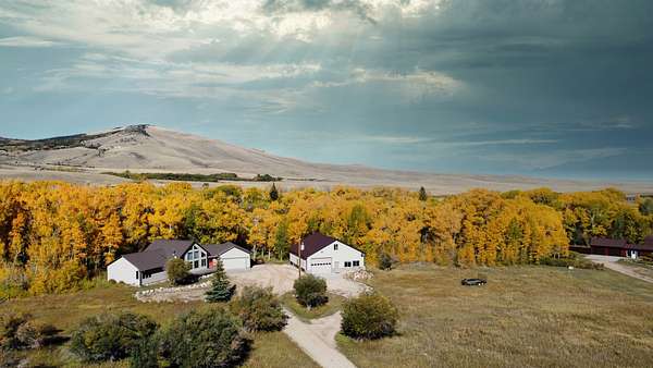 4 Acres of Residential Land with Home for Sale in Centennial, Wyoming