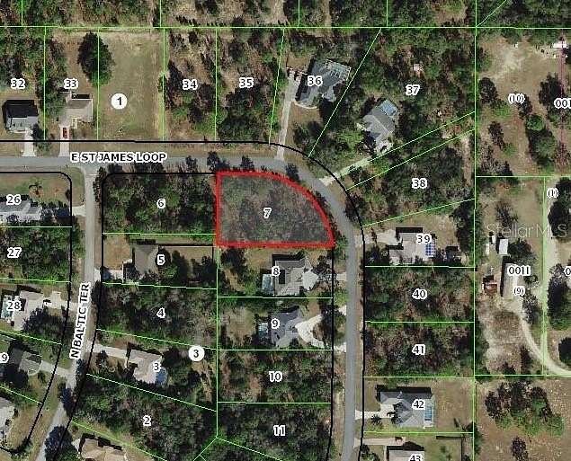 0.57 Acres of Residential Land for Sale in Inverness, Florida